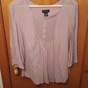 Grey silky blouse